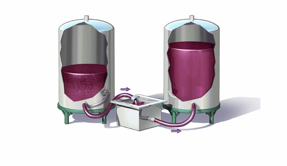 3D Model of Wine Fltration System