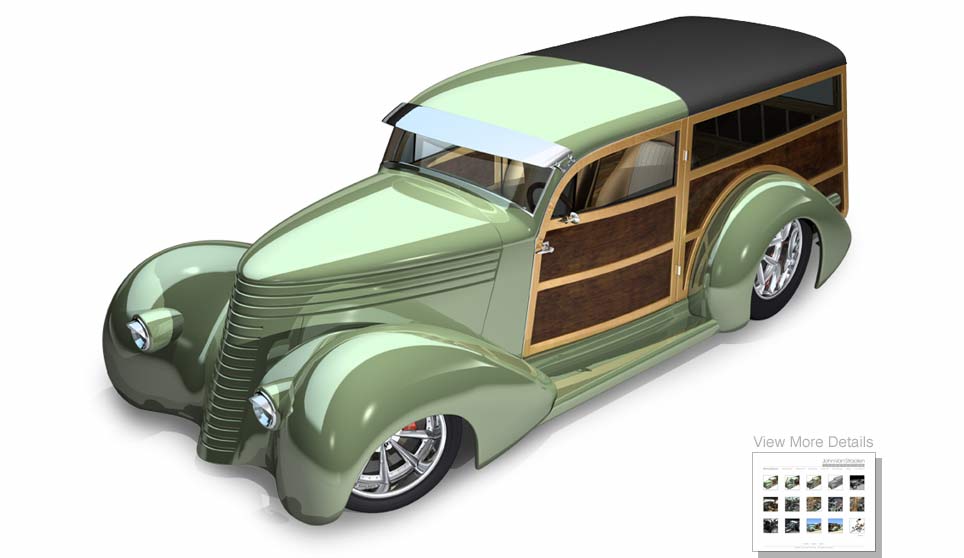 3D Model of Woody Design