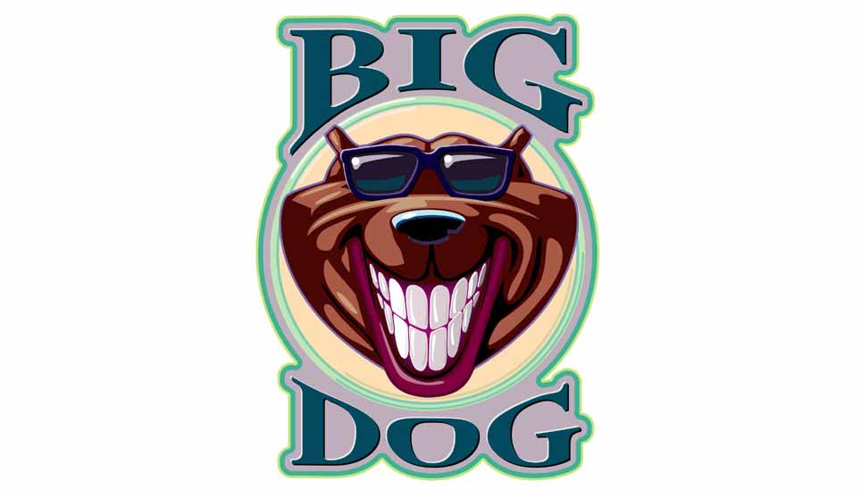 Vector Illustration of "Big Dog" Logo