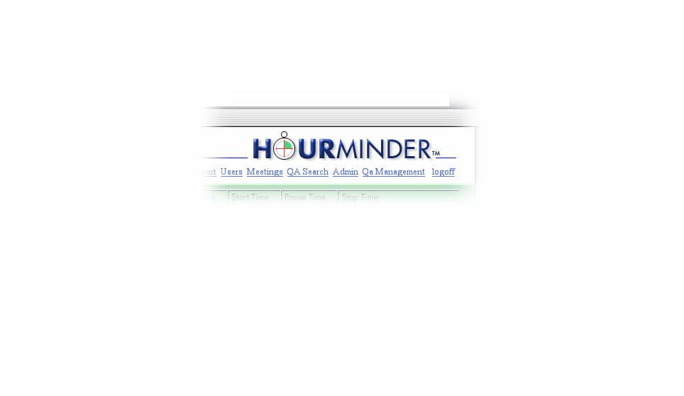 HourMinder Logo Design