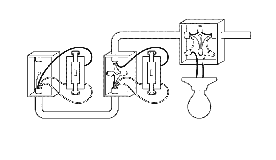 Technical Illustration of Wiring Diagram